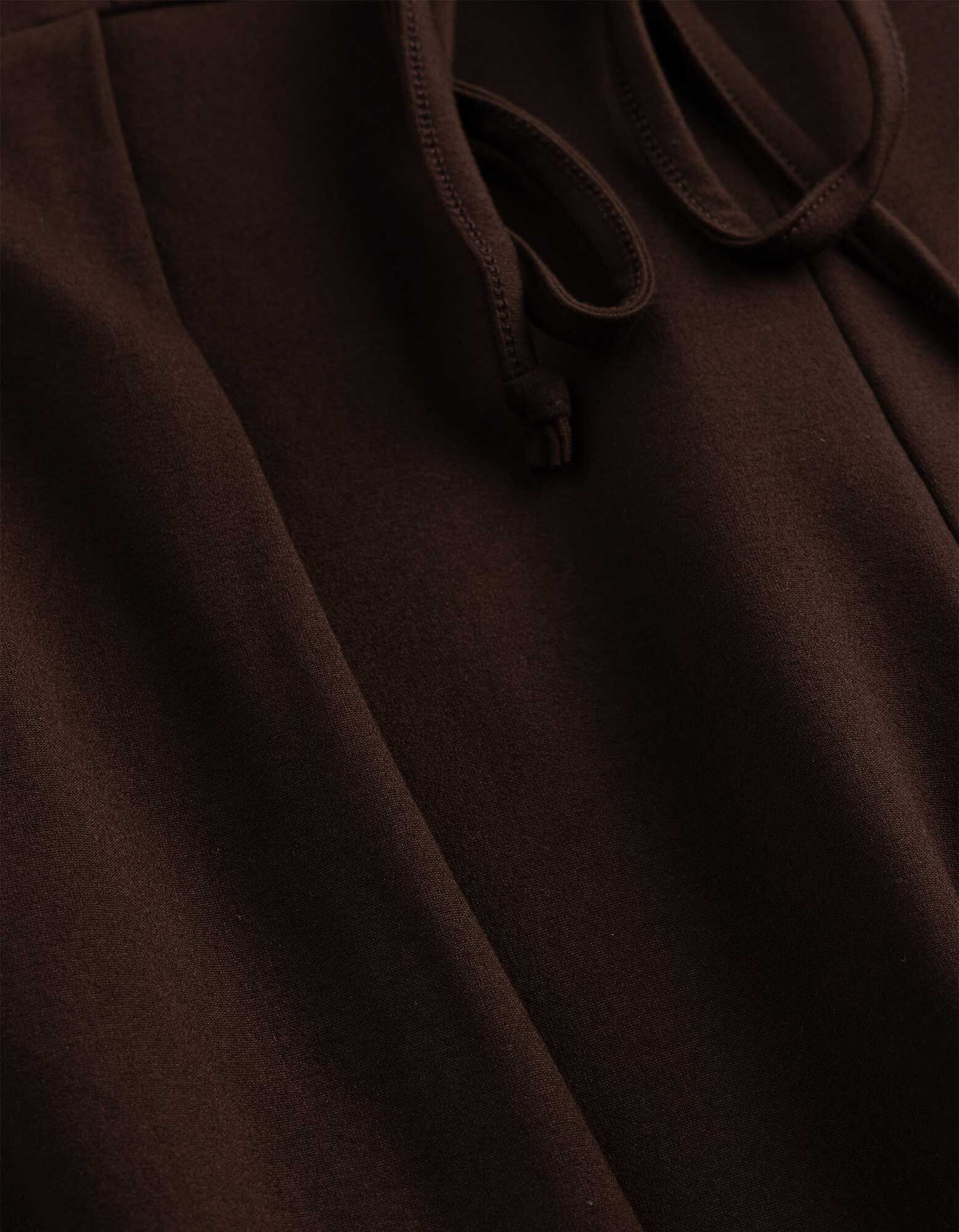 Palazzohose - Atmungsaktiv - Dunkelbraun