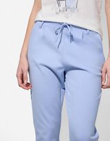 Hose - Regular Fit - hellblau