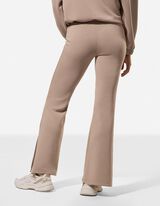 Hose - einfarbig - hellbraun