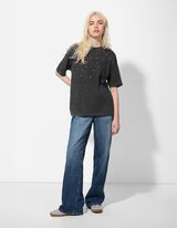 Tričko - Nitovan&aacute; pods&aacute;dka - tmavoseda