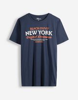 T-Shirt - Print - dunkelblau