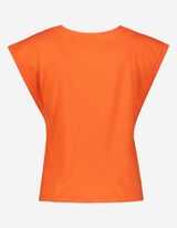 Shirt - Ronde hals - oranje