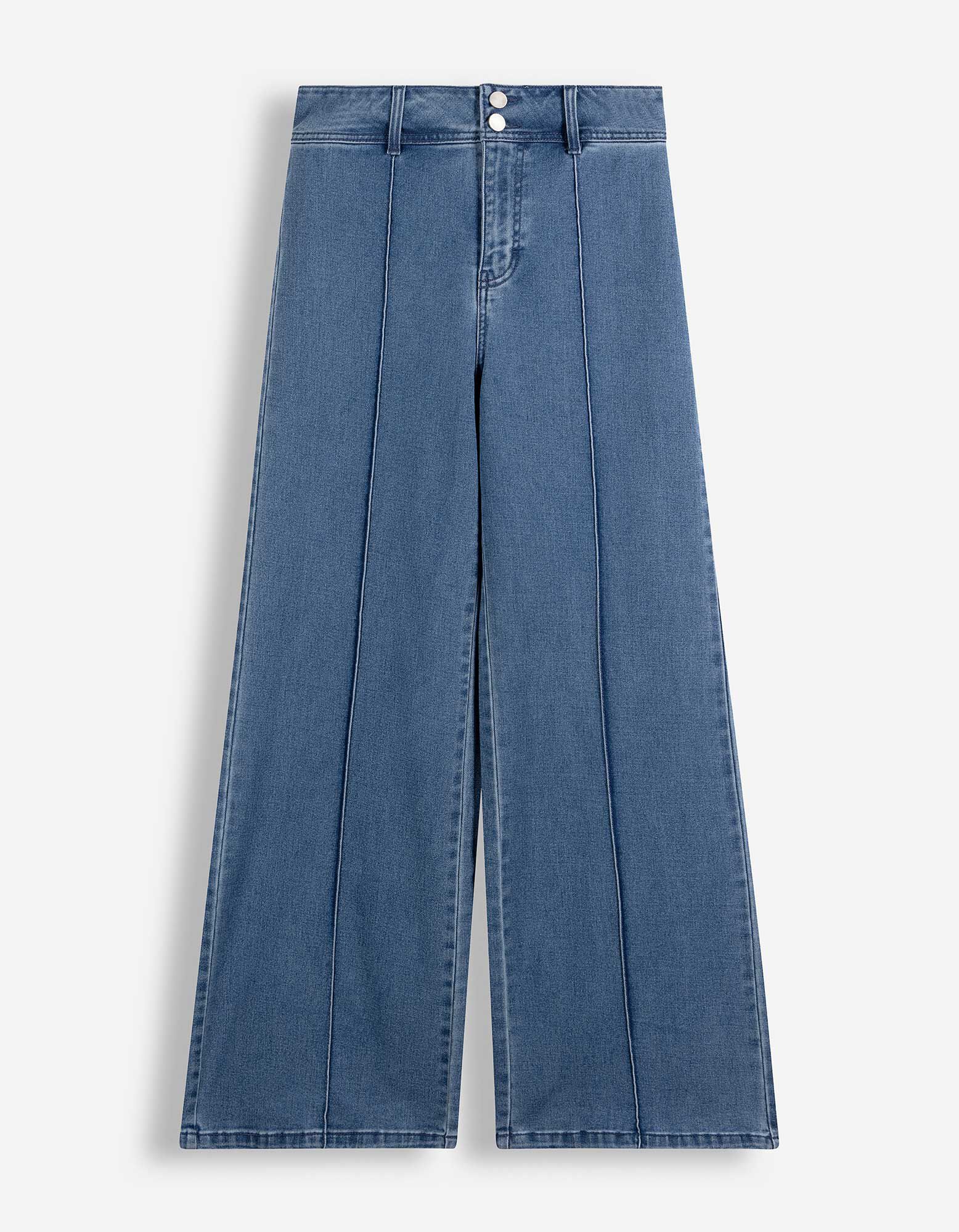 Jeans - Wide Fit - blau