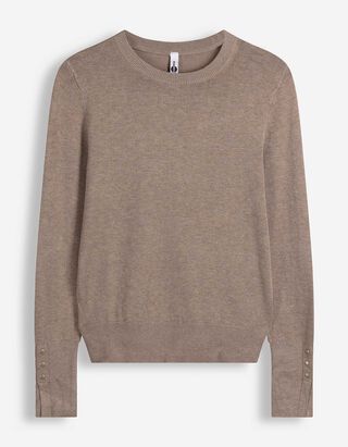 Strickpullover - Beige