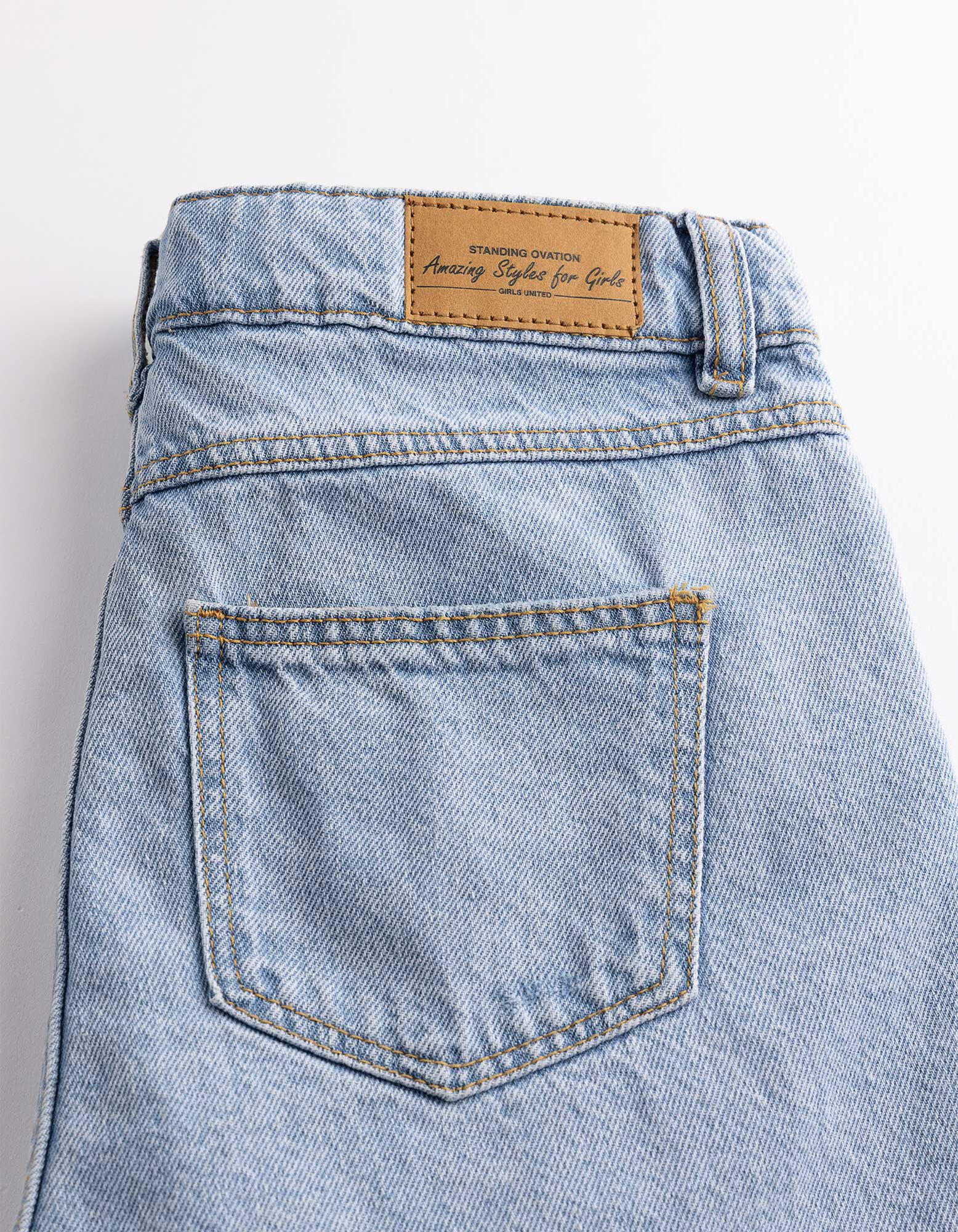 Jeansshorts - Kurz - blau