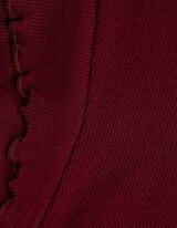 Ujjatlan felső - Fodrok - m&eacute;lyv&ouml;r&ouml;s