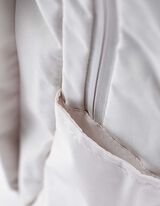 plecak - jednokolorowy - bialy