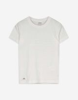 T-Shirt - einfarbig - weiß