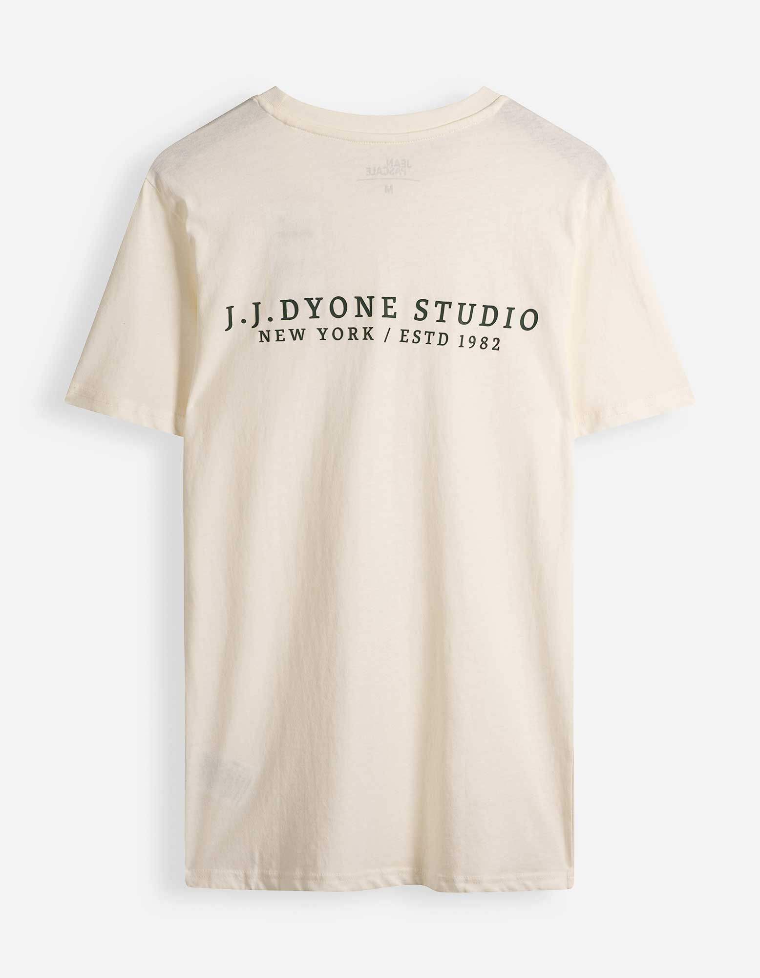 T-Shirt - einfarbig - Off-White