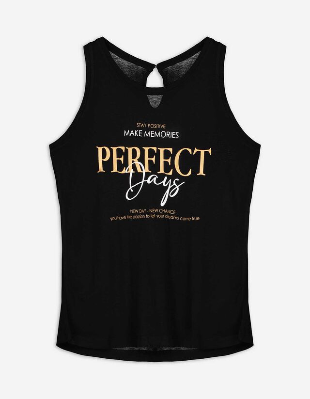 T-shirt de court - Noir