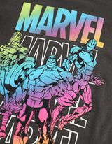 Mar&scaron;kinėliai ilgomis rankovėmis - Marvel - tamsiai pilkas