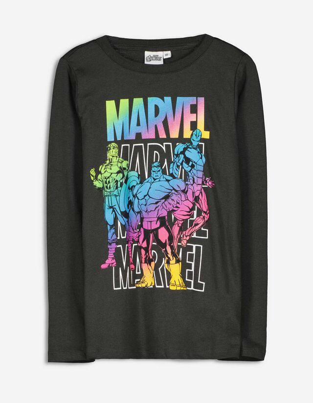 Hosszú ujjú felső - Marvel - sotetszurke