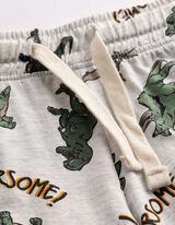 &Scaron;ortky - Potisk po cel&eacute; plo&scaron;e - Světle &scaron;ed&aacute;