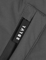 Jacke - Kapuze mit Tunnelzug - dunkelgrau