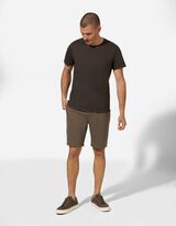 T-shirt - Effen - Kaki