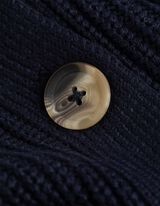 Kardig&aacute;n - tmavomodra