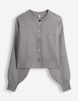 Vest - Knoopsluiting - grijs