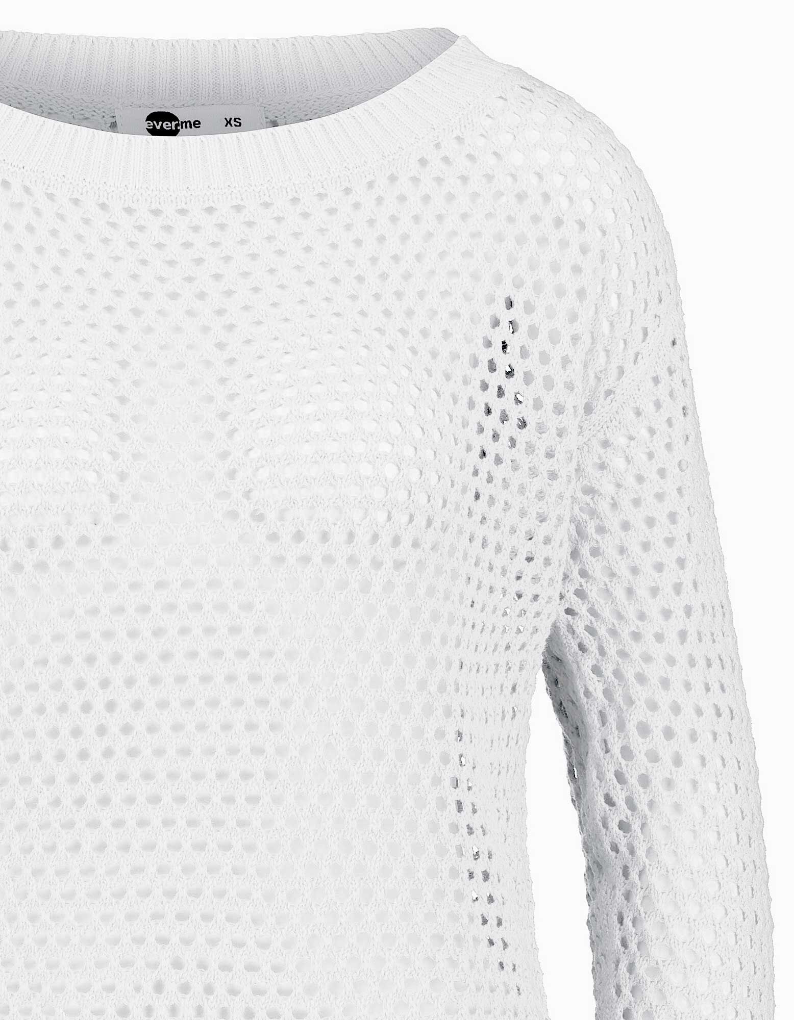Pull-over - Coupe Regular Fit - blanc