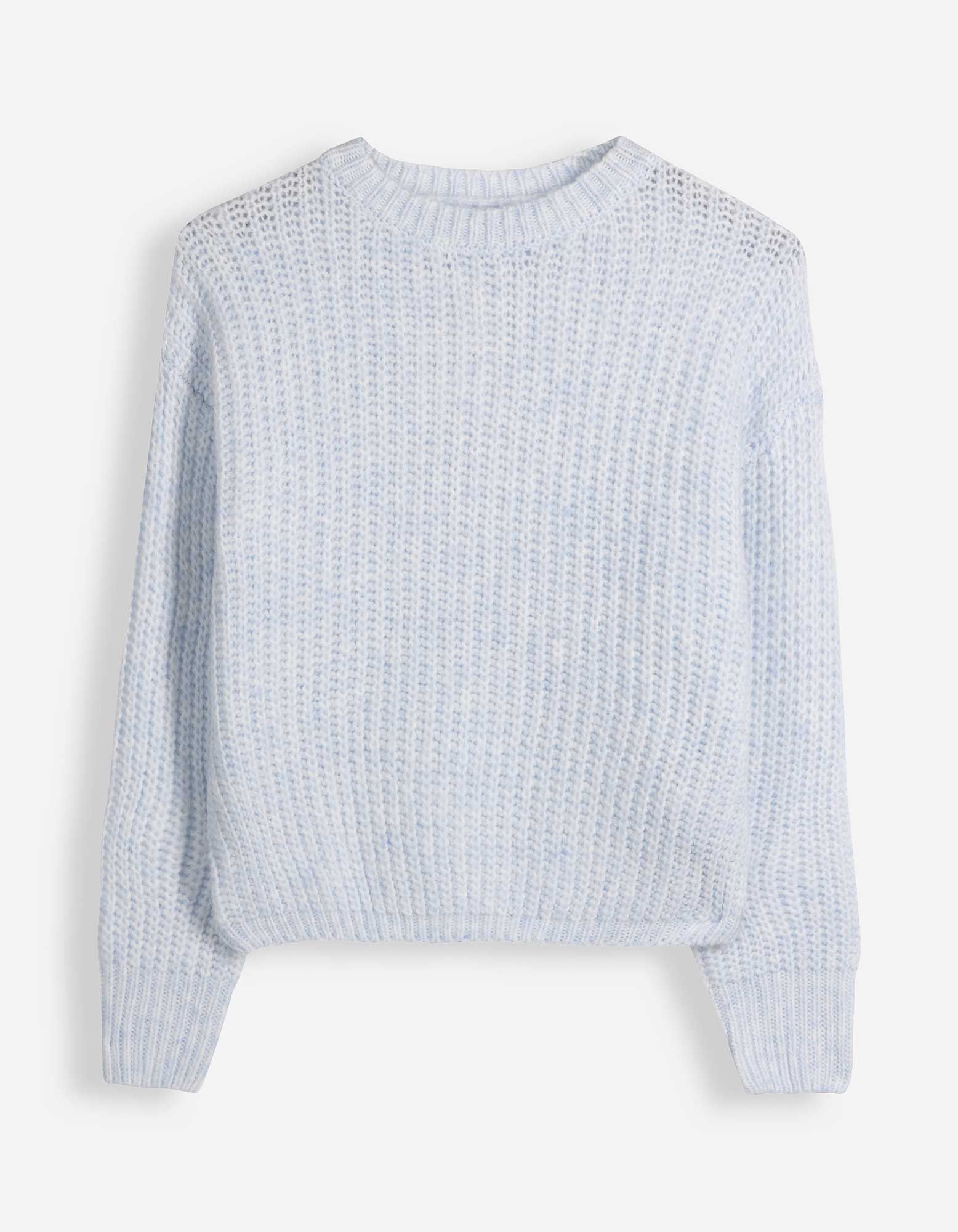 Strickpullover - Strick - Hellblau