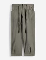 Broek - Geweven stof - groen