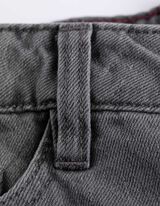 Dž&iacute;nsov&eacute; &scaron;ortky - Straight Fit - seda