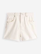 Jeansshorts - Denim - wei&szlig;