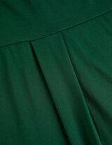 Pikkade varrukatega s&auml;rk - serafino-l&otilde;ikeline kaelus - tumeroheline