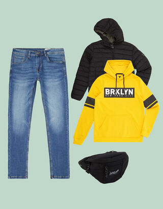 L&auml;ssiger Jeans Look