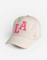 Baseballpet - Froteertapptoepassing - beige