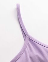 Top - &Scaron;pagetov&aacute; ram&iacute;nka - lila