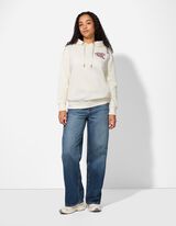 Hoodie - Kapuze - weiß