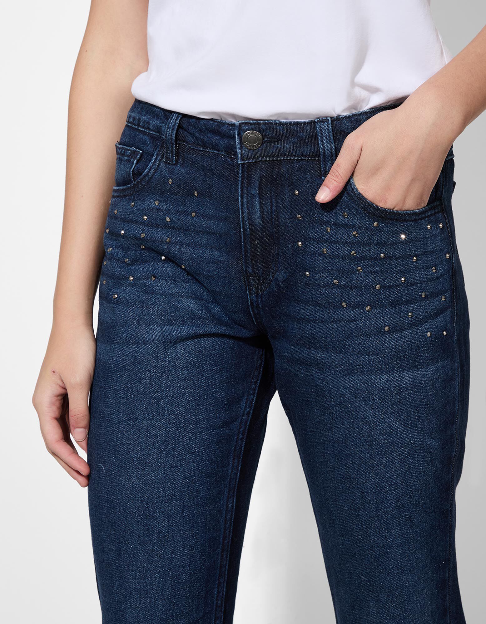 Jeans - Straight fit - Donkerblauw