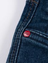 Džíny - Rovný střih Straight Fit - tmave modra