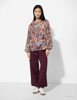 Bluza - Kašmir uzorak - bijela