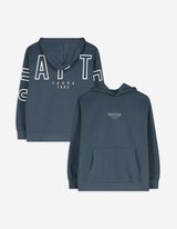 Hoodie - Oversized Fit - dunkelblau