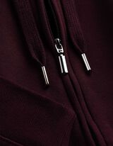 Sweatjacke - Regular Fit - Lila