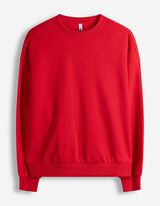 Sweatshirt - R&uuml;ckenprint - rot