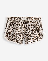 Shorts - Allover-Print - Off-White