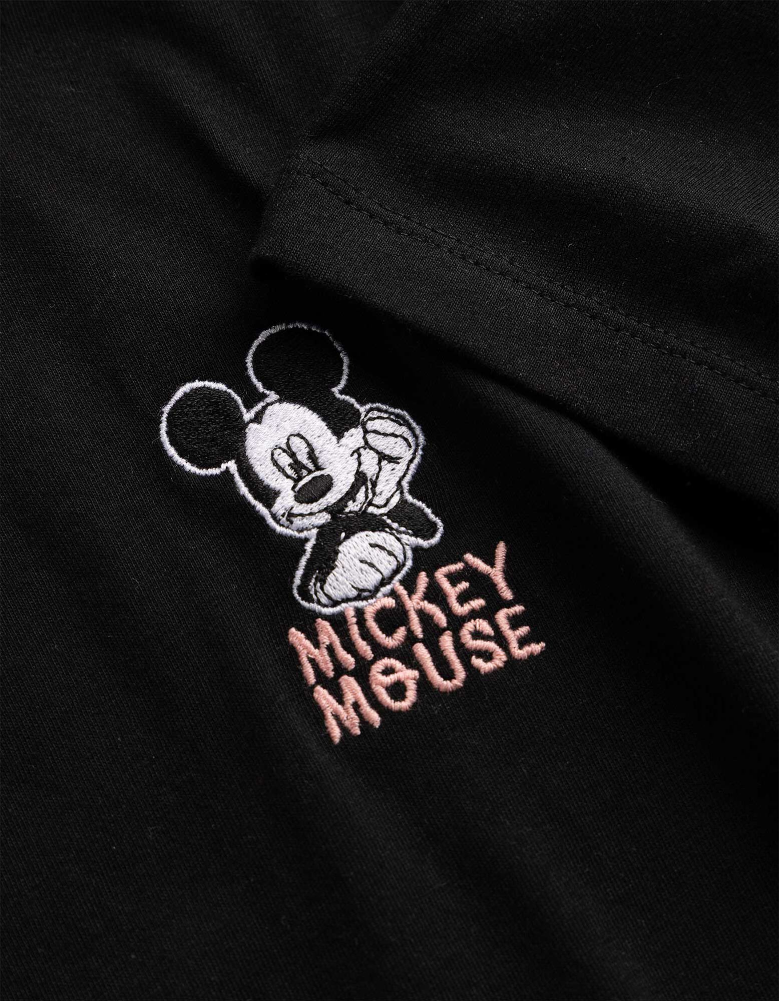 T-Shirt - Mickey Mouse - schwarz
