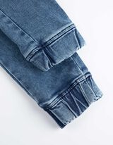 Jogger pants - Elastische band - lichtblauw