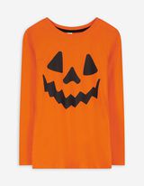 Longsleeve - Halloween - oranje