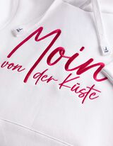 Hoodie - Print - Wei&szlig;