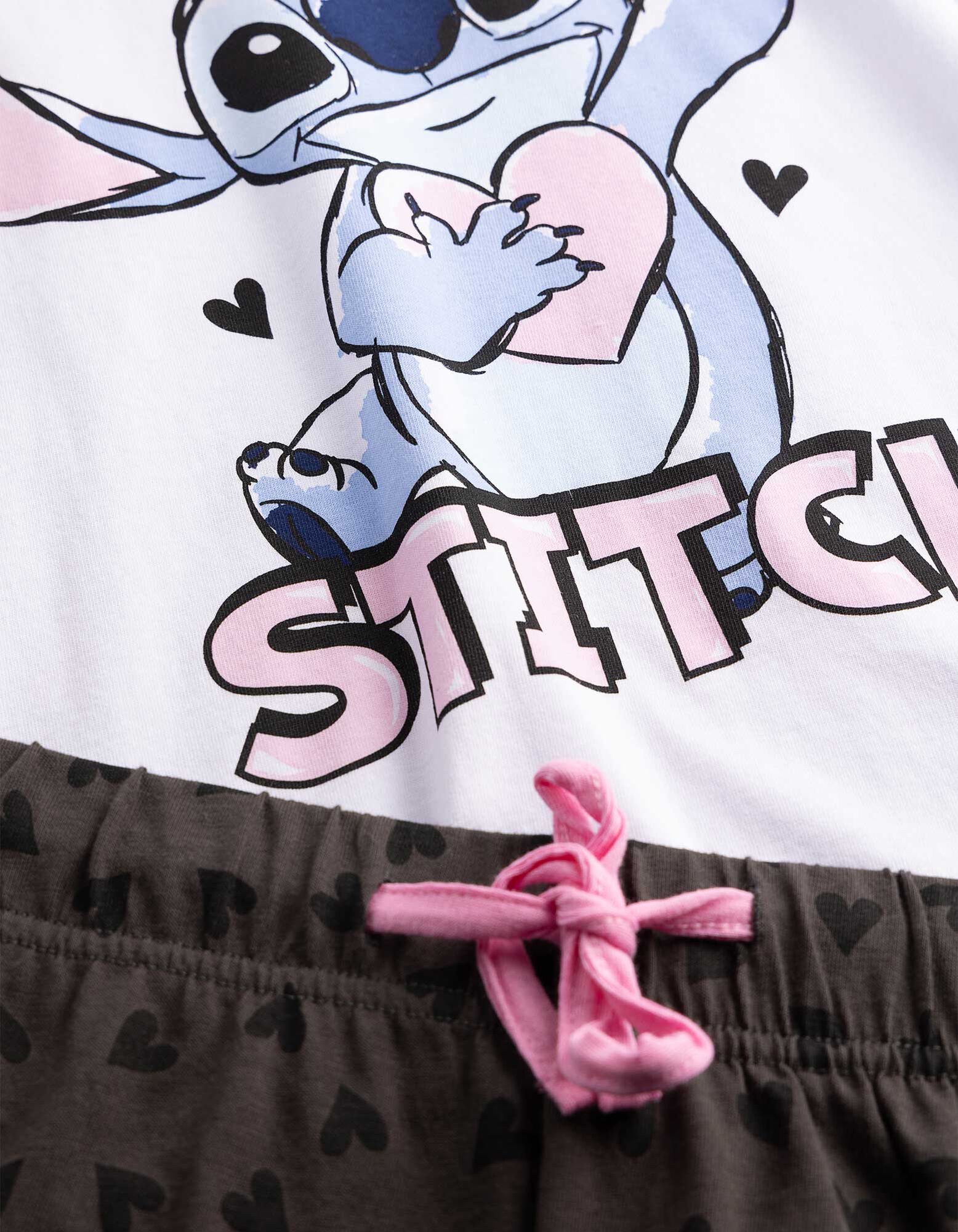 Pyjama Set aus Shirt und Hose - Lilo & Stitch - Bunt
