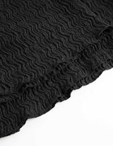 Palazzo pantalone - Elastični pojas - crno