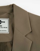 marynarka - rękawy 3/4 - ciemny zielony