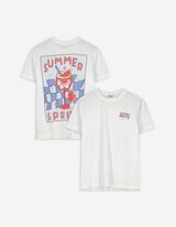 T-Shirt - Print - weiß