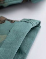 Shorts - Allover-Muster - t&uuml;rkis