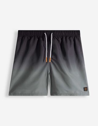 Badehose - einfarbig - schwarz