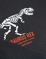 Longsleeve - Print - donkergrijs