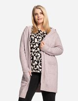 Longcardigan - Woll-Optik - beige